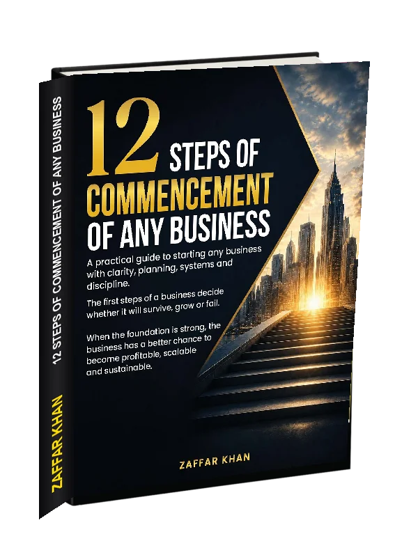 12 Steps of Commencement of Any Business book