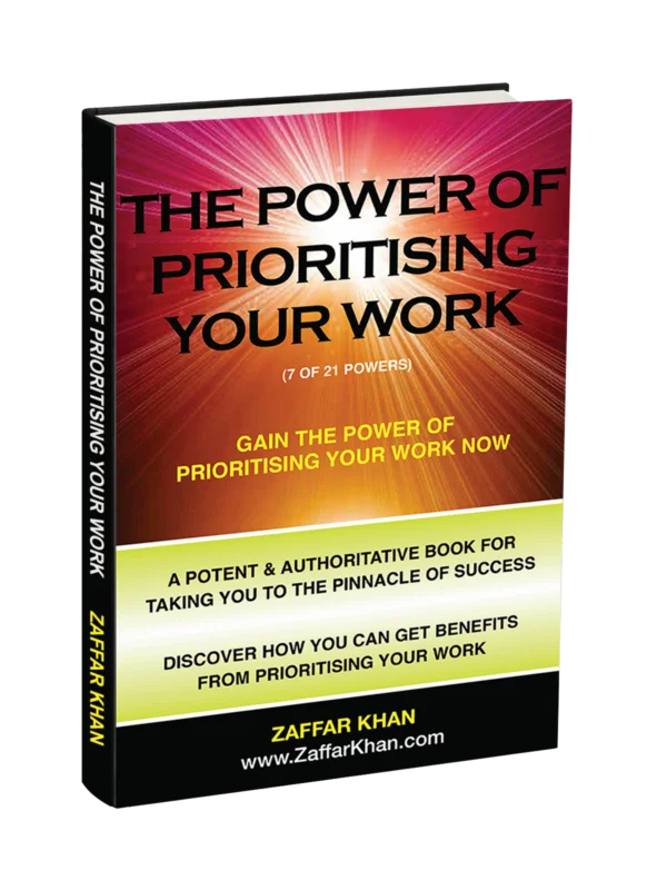 The Power of Prioritising Your Work book